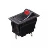 INTERRUPTEUR A BASCULE LUMINEUX ROUGE ENCASTRABLE BLISTER