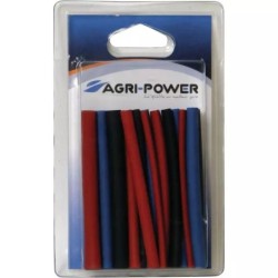 GAINE THERMORETRACTABLE ETANCHE 1,6 A 12,7 MM LG 80 MM BLISTER DE 10