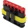 CONNECTEUR ETANCHE MALE 6 VOIES AMP SUPERSEAL 1,5MM SACHET DE 5