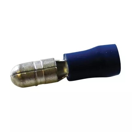 COSSE RONDE MALE BLEU 5MM SACHET DE 100