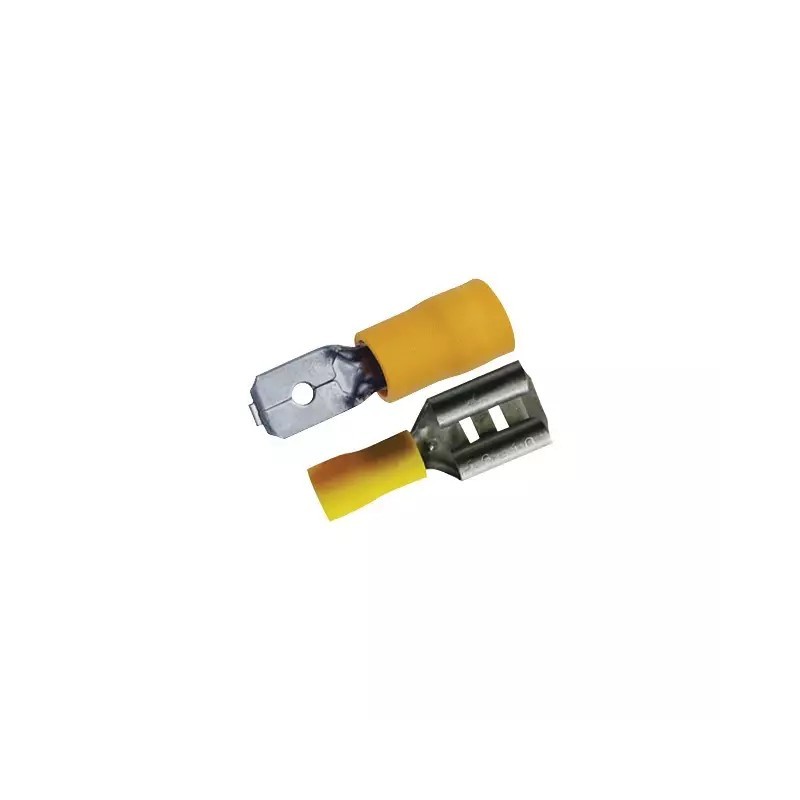 COSSE PLATE MALE FEMELLE ASSORTIMENT JAUNE 6, - ref. 3810246 | TP Agri