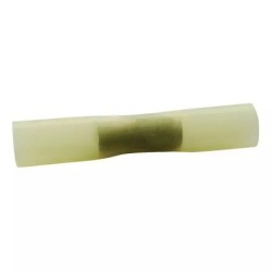 COSSE RACCORD BOUT A BOUT THERMORETRACTABLE JAUNE SACHET DE 50