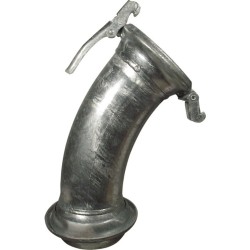 Courbe zinguee MF Ø 150 45° | TP Agri