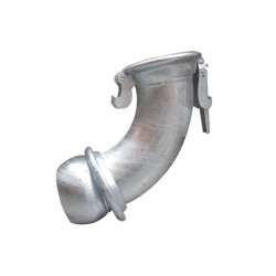 Courbe zinguee MF Ø 100 45° | TP Agri