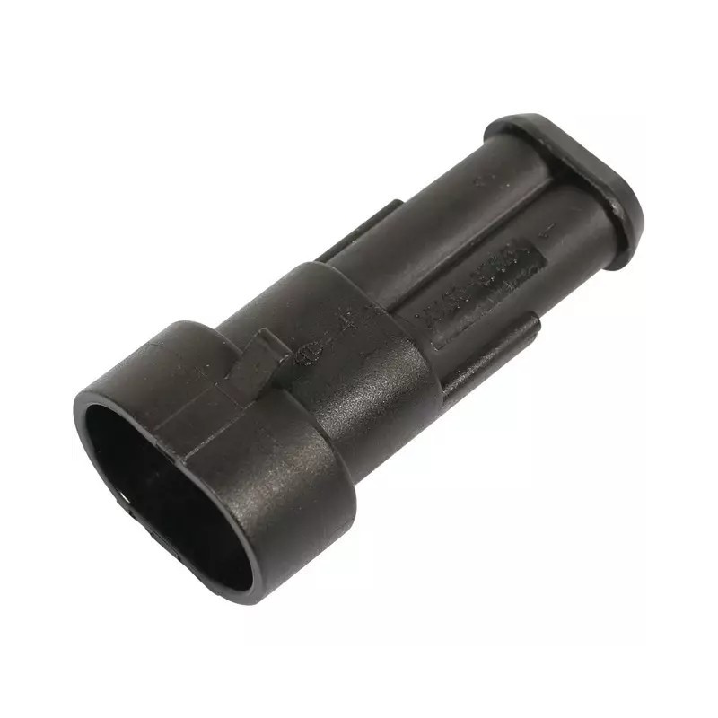 CONNECTEUR ETANCHE FEMELLE 2 VOIES AMP SUPERSE - ref. 259115 | TP Agri