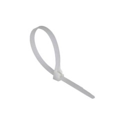 COLLIER NYLON 2,6X200 MM BLANC SACHET DE 25