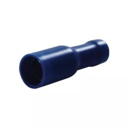 COSSE RONDE FEMELLE BLEU 5MM BLISTER DE 16