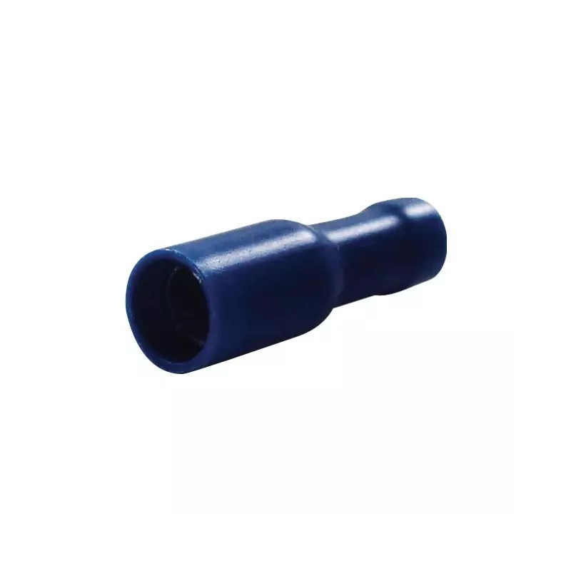 COSSE RONDE FEMELLE BLEU 5MM BLISTER DE 16