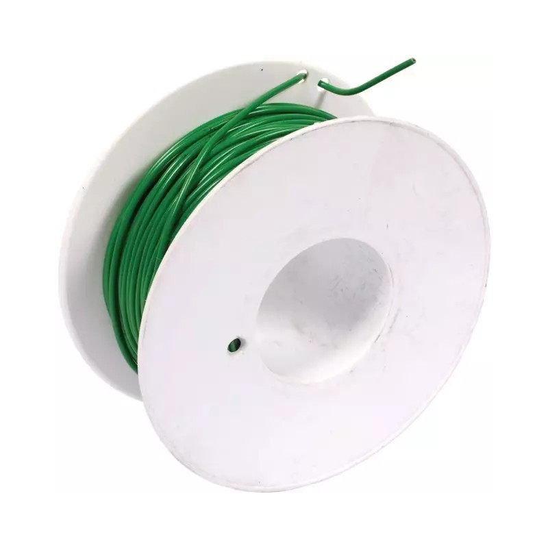 FIL MONOCONDUCTEUR VERT 1MM² ROULEAU DE 50M - ref. 226038 | TP Agri