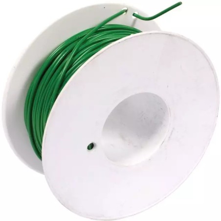 FIL MONOCONDUCTEUR VERT 1MM² ROULEAU DE 50M - ref. 226038 | TP Agri