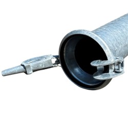 Tube galva 2M Ø 200 femelle REF 2 | TP Agri