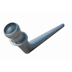 Tube galva L3M Ø 150 coudé 45° | TP Agri