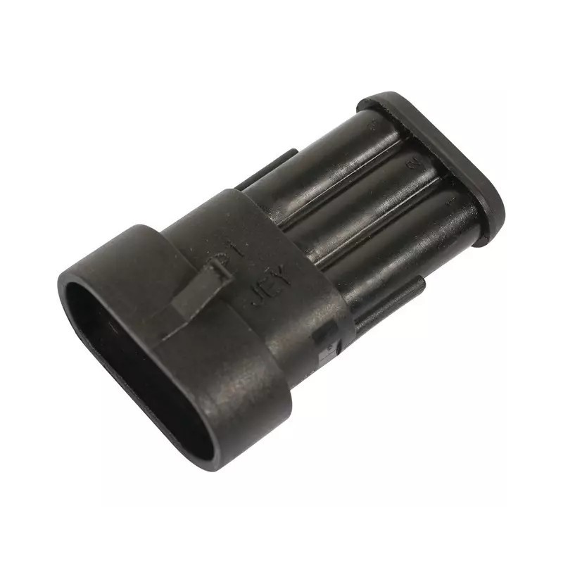 CONNECTEUR ETANCHE FEMELLE 3 VOIES AMP SUPERSE - ref. 259116 | TP Agri