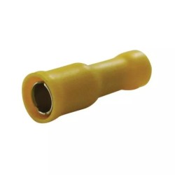 COSSE RONDE FEMELLE JAUNE 5MM SACHET DE 100
