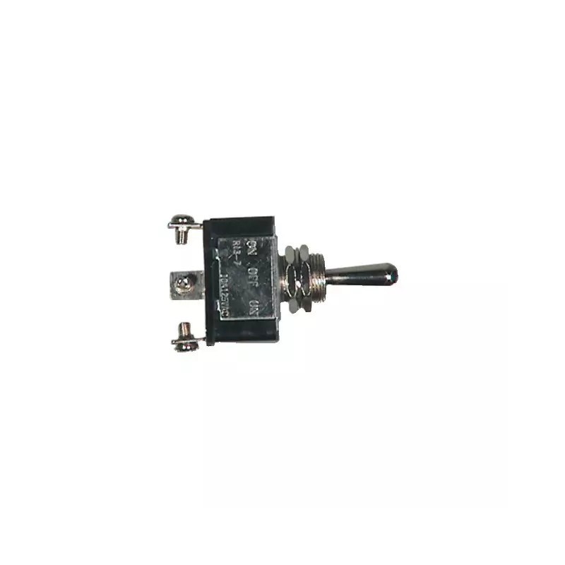 INTERRUPTEUR A LEVIER METAL 3 POSITIONS ON-OFF-ON 3 BORNES
