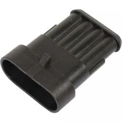 CONNECTEUR ETANCHE FEMELLE 4 VOIES AMP SUPERSEAL 1,5MM SACHET DE 5