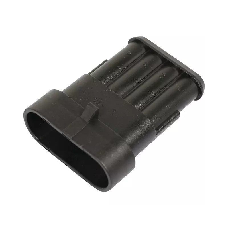 CONNECTEUR ETANCHE FEMELLE 4 VOIES AMP SUPERSEAL 1,5MM SACHET DE 5