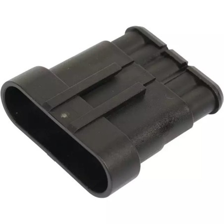 CONNECTEUR ETANCHE FEMELLE 5 VOIES AMP SUPERSE - ref. 259118 | TP Agri