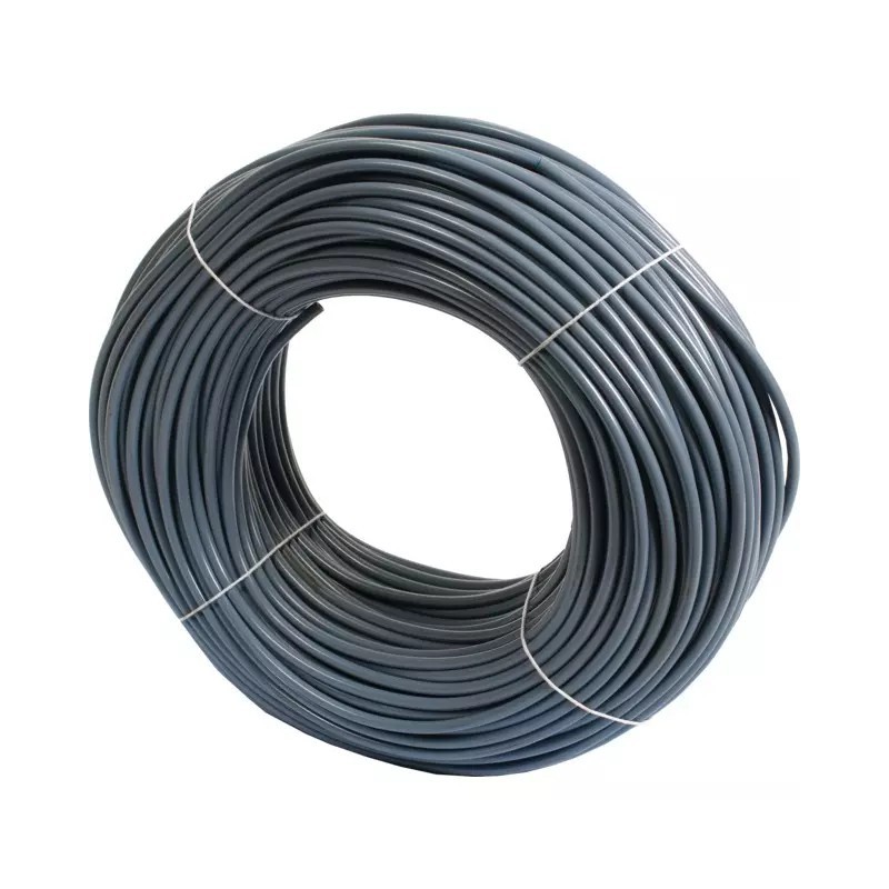 FIL MONOCONDUCTEUR GRIS 1,5MM² ROULEAU DE 100M