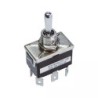INTERRUPTEUR A LEVIER METAL 3 POSITIONS MOM-OFF-MOM 6 BORNES