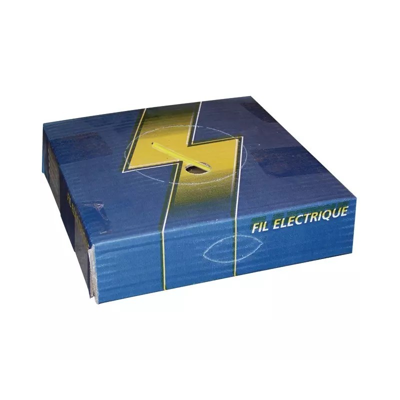 FIL MONOCONDUCTEUR JAUNE 1,5MM² DEVIDOIR BOI - ref. 1240041 | TP Agri