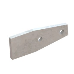 Couteau épandeur 157X60X10 2 TRS Ø12 adaptable deguillaume | TP Agri