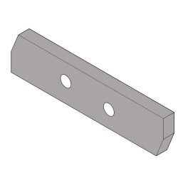 Couteau épandeur 212X50X15 2 TRS Ø15 EA 60 adaptable | TP Agri