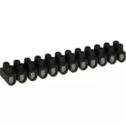BARRETTES DE 12 DOMINOS NOIR ASSORTIMENT BLISTER DE 3