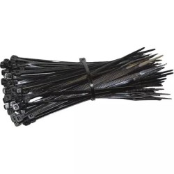 COLLIER NYLON 4,5X280 MM NOIR SACHET DE 100