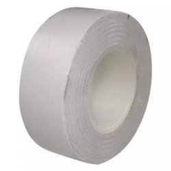 RUBAN ADHESIF ISOLANT PVC 19 MM X 10M BLANC LOT DE 10 ROULEAU