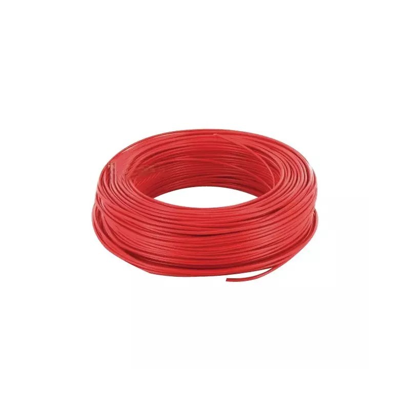 FIL MONOCONDUCTEUR ROUGE 1,5MM² BLISTER DE 1 - ref. 3810523 | TP Agri
