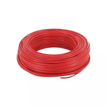 FIL MONOCONDUCTEUR ROUGE 1,5MM² BLISTER DE 1 - ref. 3810523 | TP Agri