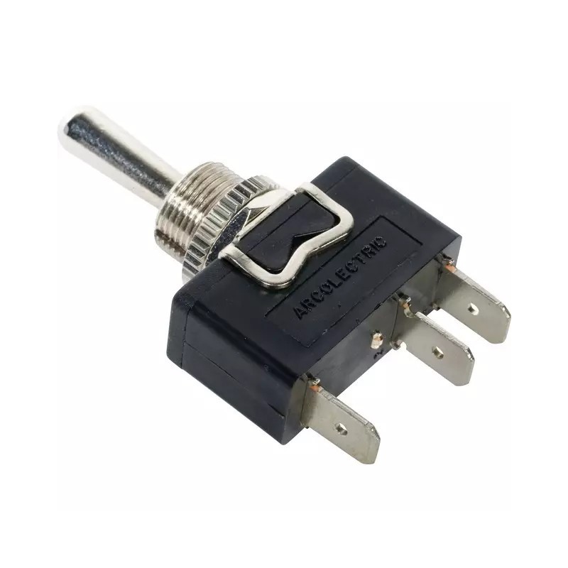INTERRUPTEUR A LEVIER METAL 3 POSITIONS ON-OFF-ON BLISTER