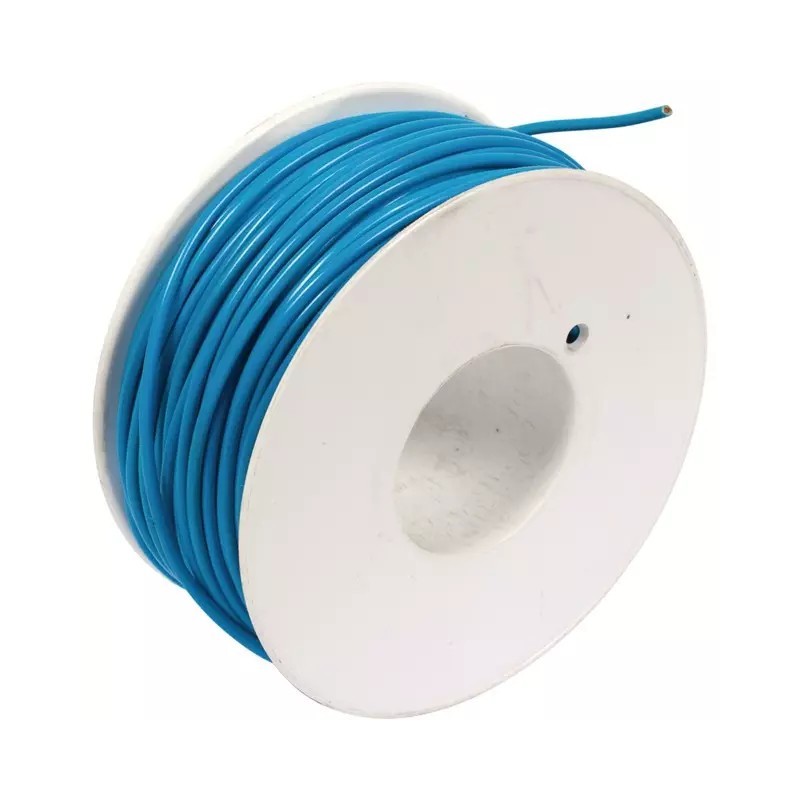 FIL MONOCONDUCTEUR BLEU 2MM² ROULEAU DE 50M