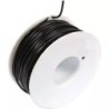 FIL MONOCONDUCTEUR NOIR 2MM² ROULEAU DE 50M