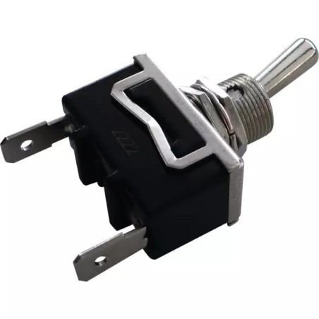INTERRUPTEUR A LEVIER METAL 2 POSITIONS ON-OFF
