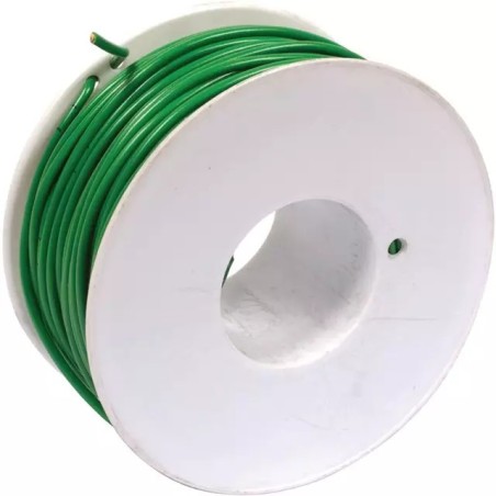 FIL MONOCONDUCTEUR VERT 2MM² ROULEAU DE 50M - ref. 226048 | TP Agri