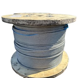 Cable inox Ø8 pour racleur (bobine de 500M) | TP Agri