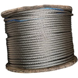 Cable inox Ø10 pour racleur (bobine 200M) | TP Agri