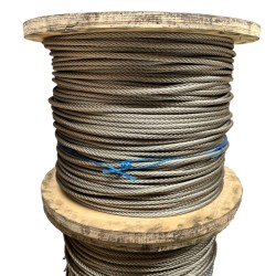 Cable inox Ø10 pour racleur (bobine de 500M) | TP Agri