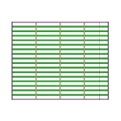 Grille à lisier 1000x800x40 rond torse Ø14 | TP Agri