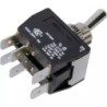 INTERRUPTEUR A LEVIER METAL 3 POSITIONS ON-OFF-ON 6 BORNES