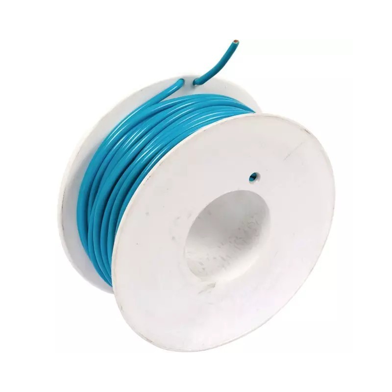 FIL MONOCONDUCTEUR BLEU 3MM² ROULEAU DE 25M