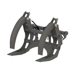 Pince à grume double bras attelage CLAAS scorpion | TP Agri