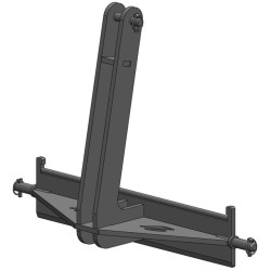 TRI angle porte masses jerrican attelage MASSEY/BOBCAT | TP Agri