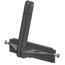 Triangle porte masses jerrican CNH CAT 2 OEM masse : | TP Agri