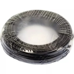 FIL MONOCONDUCTEUR NOIR 6MM² ROULEAU DE 50M