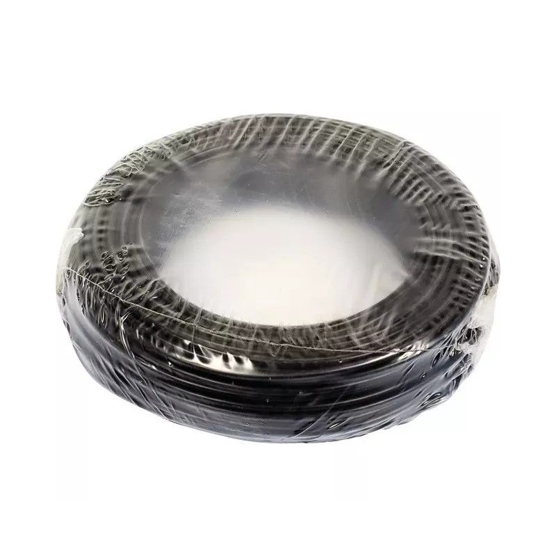 FIL MONOCONDUCTEUR NOIR 6MM² ROULEAU DE 50M
