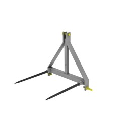 Pique balle N°1 3 points gris AV 2 dents 1100X36 | TP Agri