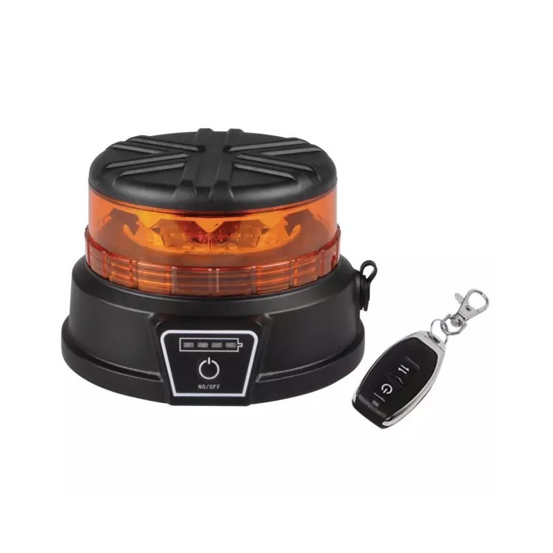 GYROPHARE LED TRAVAUX PUBLIC SANS FIL RECHARG - ref. 1207145 | TP Agri